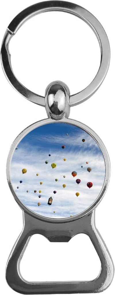 Bieropener Glas - Luchtballonnen