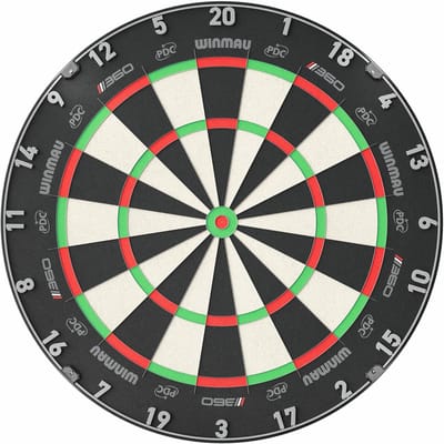 Dartbord met Triple Core Carbon en Volledige Rotatie - Professioneel PDC Dartbord voor Dartliefhebbers