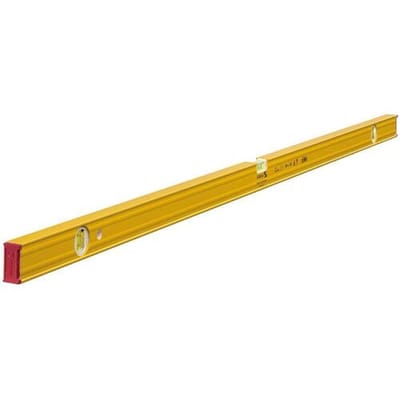 Stabila Type 80 AS-2 19174 Metalen waterpas Incl. anti-slip 150 cm 0.5 mm/m
