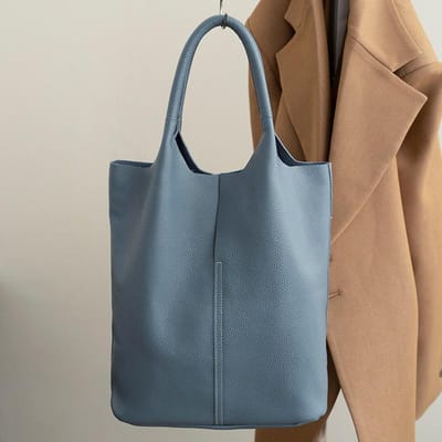 Sac fourre-tout en cuir véritable haut de gamme pour femmes, niche simple, polyvalent, souple, Pitot, sac à main à une épaule, grande capacité