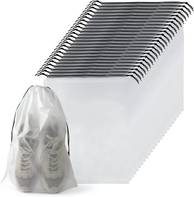 Waterdichte en Stofdichte Reistas voor Schoenen – Organisator voor Reizen, Ideaal voor Vakantie en Sport, 11.8×15.7 inches