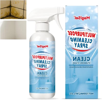 Multifunctionele reinigingsspray voor oven, grillrooster en keukenoppervlakken, effectieve vlekverwijdering zonder schadelijke chemicaliën, ideaal voor een schone en veilige keuken