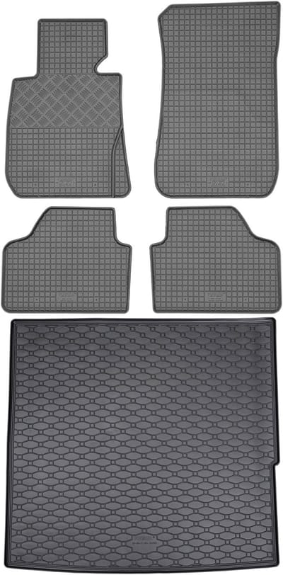 Max-Dywanik Rigum - Kofferbakmat - BMW X1 E84 - 10.2009-09.2015 - Zwart