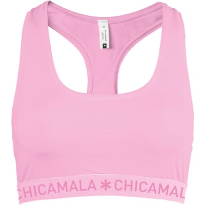 Chicamala – Dames Racerback - BH zonder beugel – Dames Ondergoed – Lingerie - Sport BH – Kleding - 95% Katoen – Dames kleding