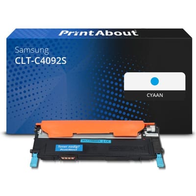 PrintAbout huismerk Toner CLT-C4092S (SU005A) Cyaan Geschikt voor Samsung