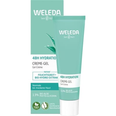 WELEDA Intensive care 48H Hydratatiecrème-Gel Dagopvang Unisex 30 ml