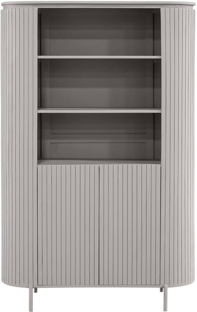StarFurn Wandkast Solana - Taupe Hout - 115x45x180cm