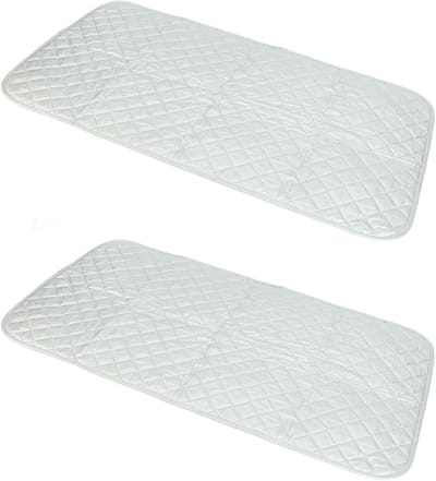Draagbare Strijkmat - Strijkdeken Tafel - Snel Strijken - Met Magnetische Grip - 27 x 22 cm - Grijs
