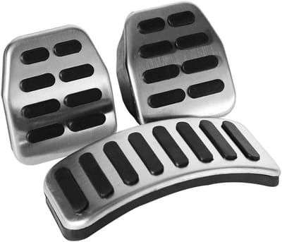 Stainless Steel Hand Pedal MT Kit - Polished Pedals - Hand Pedals & Pedal Accessoires - Auto Accessoires