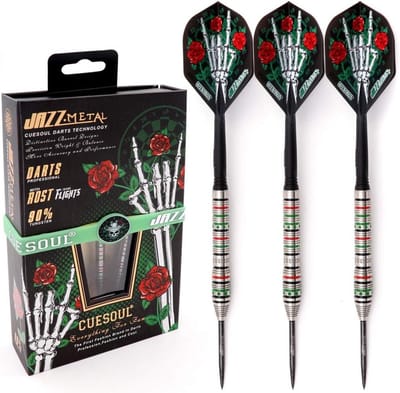 Steel Tip Darts - Dart Set - Dart Spel Spelen - 90% Tungsten Materiaal - 21/23/25g - Geel
