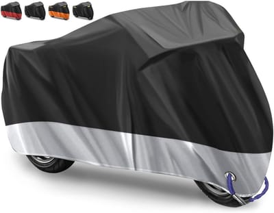 Waterdichte Motorhoes 210D Oxford Stof - Bescherming tegen UV, Regen, en Stof voor Motorfietsen