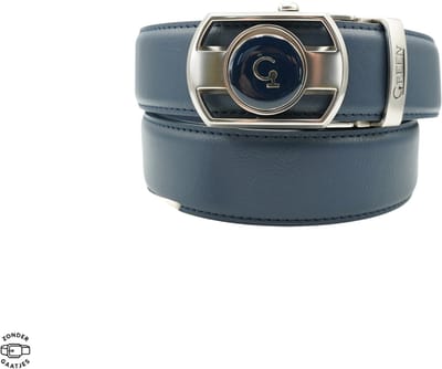 ®Green Golfriem Heren Pro - Verstelbare Riem - Riem Heren en Dames - Golfen - Zonder Gaatjes - Golf Marker - kleur navy matt