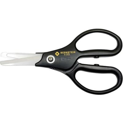 Bernstein Tools for Electronics 5-353 Keramische schaar 190 mm Zwart