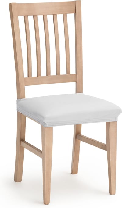 Belmarti® Stoelhoes Anza (geleverd per 2 stuks) voor eetkamerstoelen 40cm tot 50cm breed - Lichtgrijs