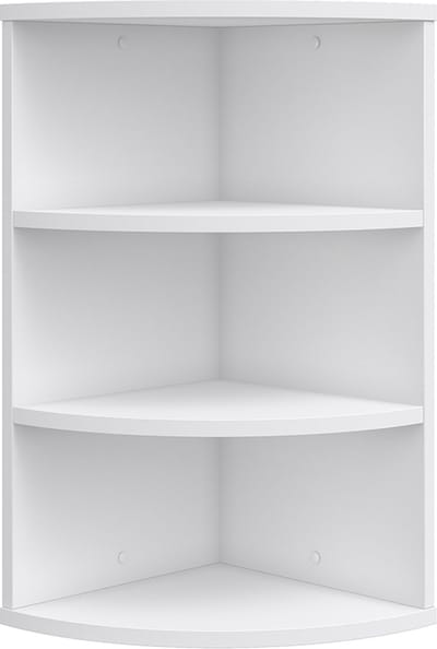 Vicco Ecki Hoekplank – 30 x 60 cm Wit