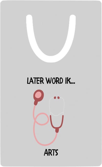 Hacebo® - Later word ik arts metalen boekenlegger - Arts - Artsen - Ziekenhuis - dokter - verpleegkundige Bladwijzer boekenleggers - 7.6 cm x 5cm