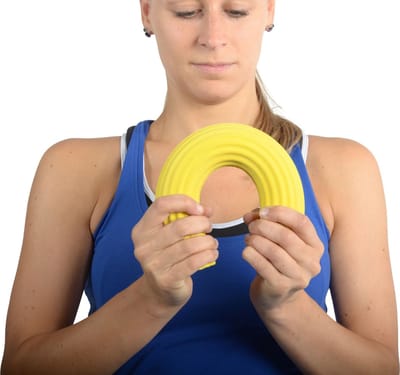 Fitness bar Extra Zwaar - Blauw | MoVeS (MSD) | Hand- en arm trainer
