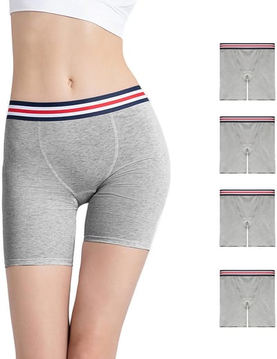 Allecto - Katoenen boxershorts - Comfortabele boyshorts - Ademend ondergoed - Zacht en tagless - Ideaal voor dagelijks gebruik - Geschikt voor dames
