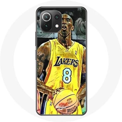 Coque - NBA - Mi 11 Lite - Kobe Bryant Dunk lakers 8 - Souple - Noir noir