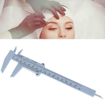 Wenkbrauw Liniaal voor Perfecte Wenkbrauwvorming en Make-up