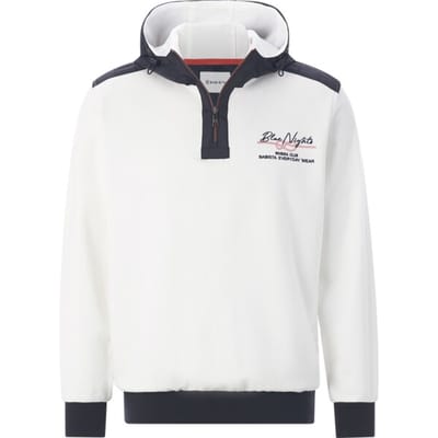 Babista herren Sweatshirt - 44/46 - wit - Plus Size
