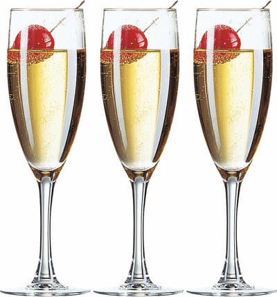 Arcoroc Princesa Champagne glazen - 150 ml - 6 stuks