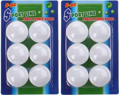 Tafeltennisballetjes - 40 mm/4 cm - 12x balletjes - tafeltennissen - pingpong balletjes