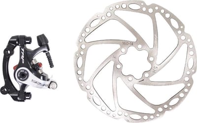Trp Mechanische Schijfremset Spyre Achter Zwart/zilver