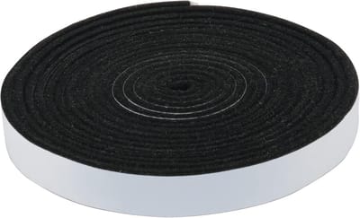 Hoge Temperatuur Grill Seal, Zelfklevende Viltband voor Rookoven, Brandwerende Tape voor BBQ Deksel, 1/2" x 1/8" 4.5m