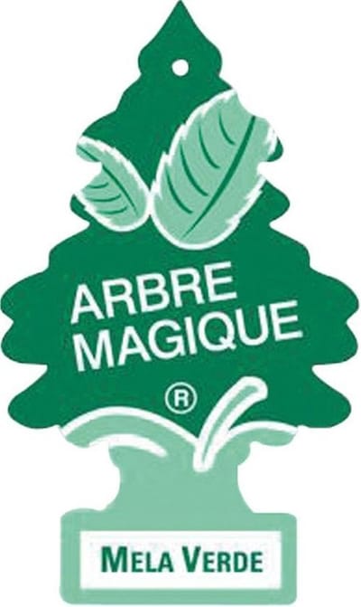 Arbre Magique Luchtverfrisser 12 X 7 Cm Appel Groen