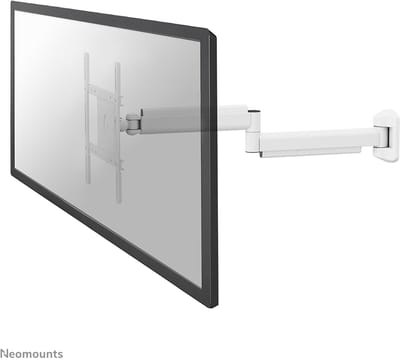 Neomounts FPMA-HAW050 Wandbeugel voor monitor Aantal monteerbare displays: 1 Display(s) 25,4 cm (10) - 101,6 cm (40) Wit Zwenkbaar, Roteerbaar,...