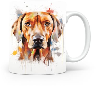 Mok Rhodesian ridgeback Beker voor koffie of tas voor thee, cadeau voor dierenliefhebbers, moeder, vader, collega, vriend, vriendin, kantoor, opa, oma, hond, kerst, sinterklaas, verjaardag