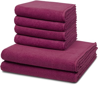 Ross Sonstiges 4 X handdoek 2 X douchehanddoek - in set 6 pack Sensual Skin