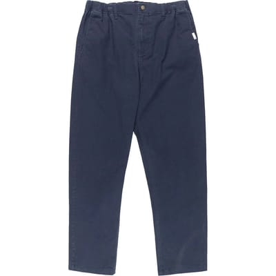 Element Comfort Twill Regular Fit Chino Broek Blauw XL Man
