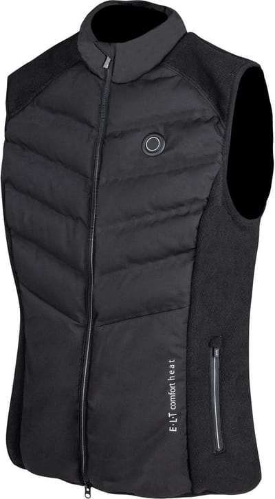 ELT Verwarmde Bodywarmer Comfort Heat-S Zwart