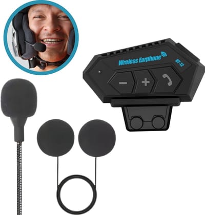 Premium Bluetooth Motorhelm & Scooterhelm Headset – Draadloos Communicatiesysteem – IP67 Waterdicht – HD Audio & Geavanceerde Ruisonderdrukking