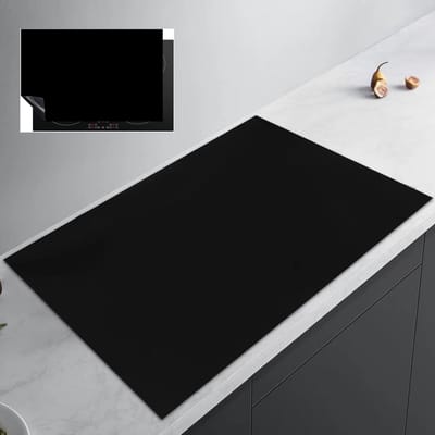 Stijlvolle Inductiekookplaat Dekplaat 54 x 90 cm - Decoratieve Vinylmat, Antislip en Multifunctioneel voor Keukengebruik