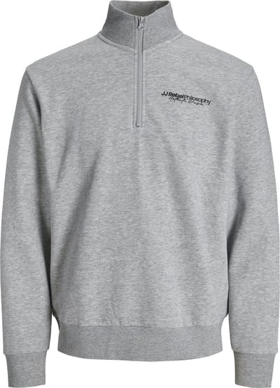 JACK&JONES - JREBZACK SWEAT HALF ZIP - Jongens - Sweaters