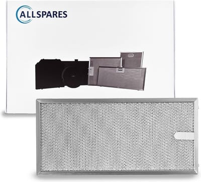 Metaalfilter 325x153mm geschikt voor Novy 563-8036