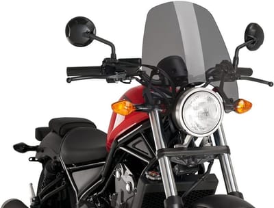 Windscherm Naked Touring voor Honda CMX 500 Rebel 2017-2019 - Sterk Getint
