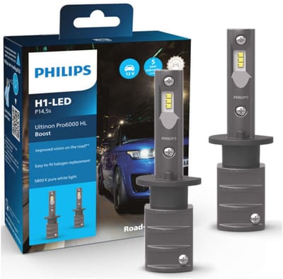 Philips Ultinon Pro6000 HL H1 LED Boost set 11258U60BX2