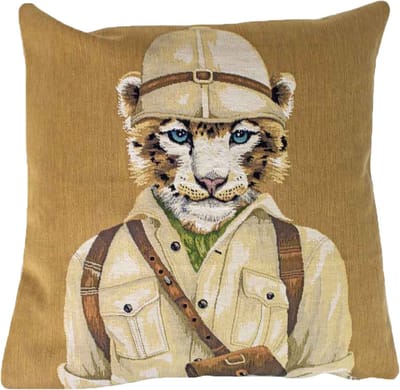 gobelin kussen safari panter 45x45cm*