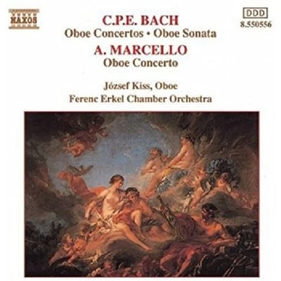 József Kiss, Ferenc Erkel Chamber Orchestra - Oboe Concertos (CD)