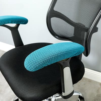 1 paar armleuninghoezen voor kantoorstoelen, verwijderbare armleuninghoezen voor kantoorstoelen, armsteunhoezen voor stoelen, wasbare elleboogsteunhoezen