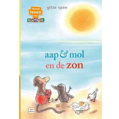 Aap & Mol En De Zon - Leren Lezen Met Kluitman - Gitte Spee