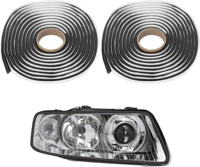 Butylrond Lijmtape 8 mm x 8 m - Waterdichte Zelfklevende Butyl Tape voor Auto, Raam en Deur, Perfect voor Verzegelen en Isoleren