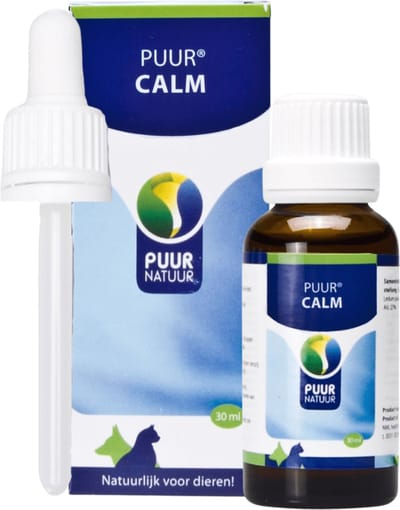Puur Natuur Calm - Anti stressmiddel - 30 ml Hond/Kat
