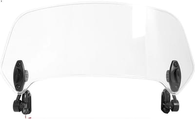 Motor Windscherm - Spoiler Deflector - Comfortabel Rijden - Verstelbare Clamp-On - 280mm Breedte - Universeel
