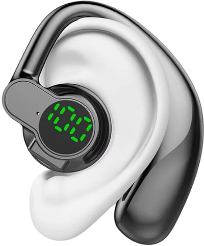 Han-Bar® 1 x Hoofdtelefoon Draadloos - Bluetooth 5.4 - Volledig-open Design - Zwart - Luchtgeleiding - Handsfree - Ruisonderdrukking + access