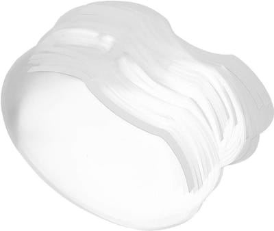 Gezichtsmasker voor Haarspray - Beschermkapje Kapper - Gezicht Beschermen - Kristalheldere Zichtbaarheid - 100 stuks - Transparant